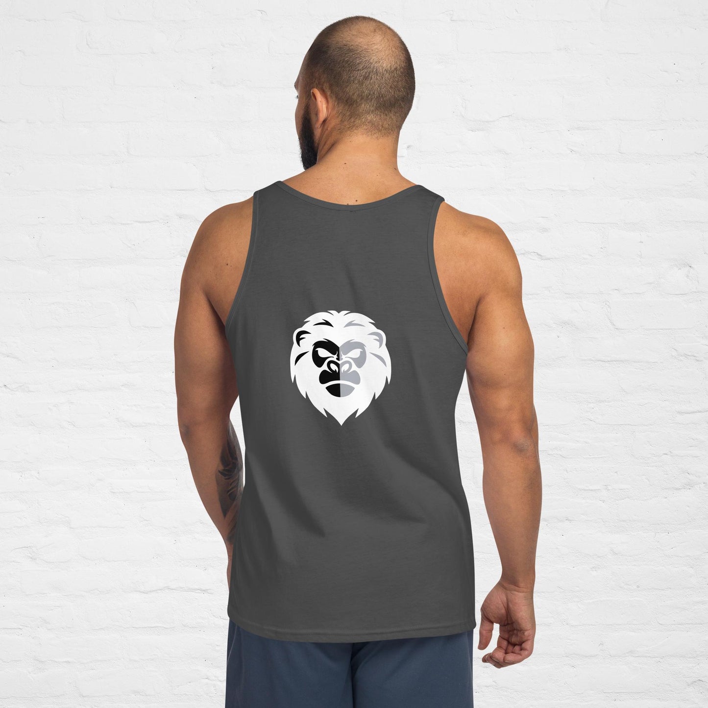 Unisex Tank Top (White Logo)