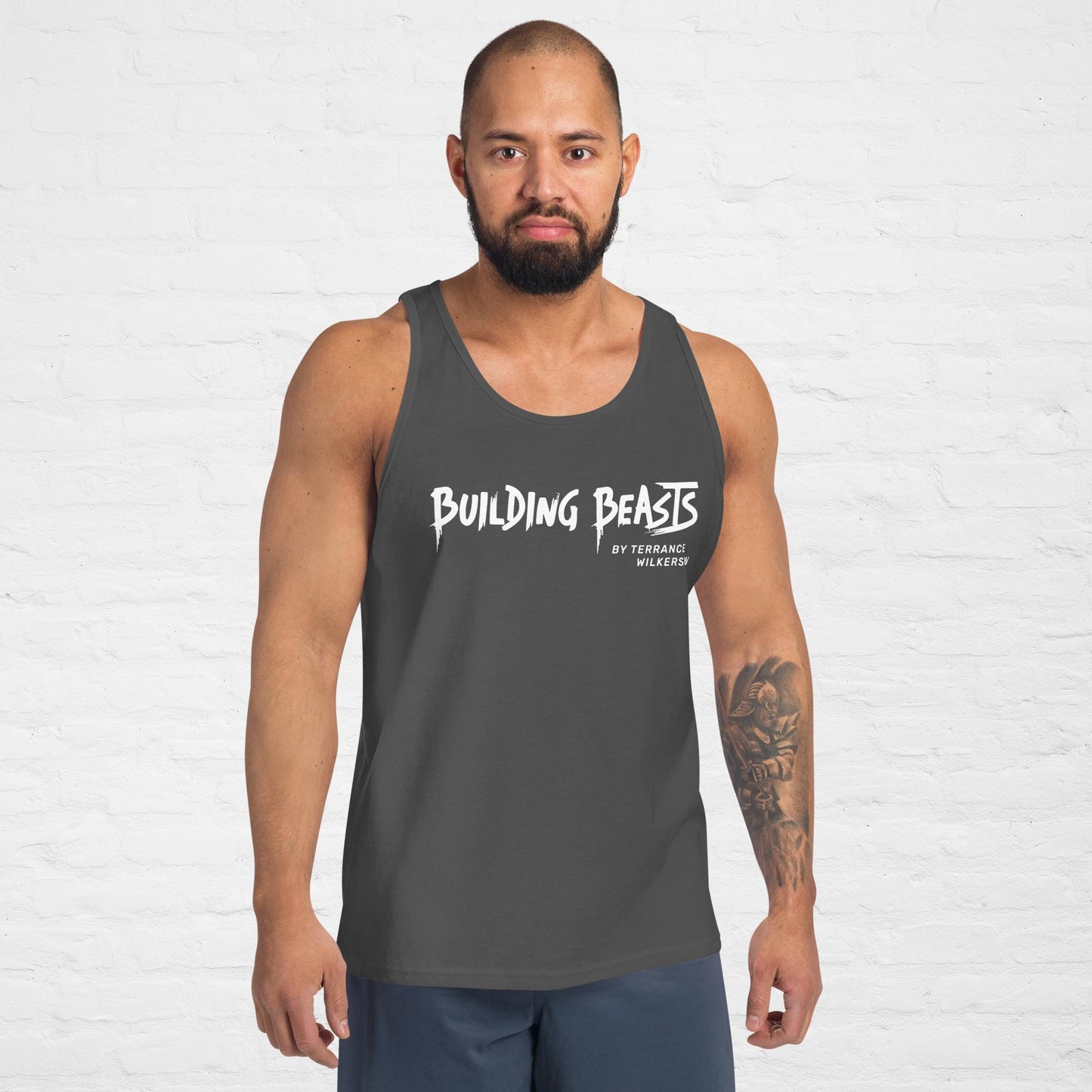 Unisex Tank Top (White Logo)