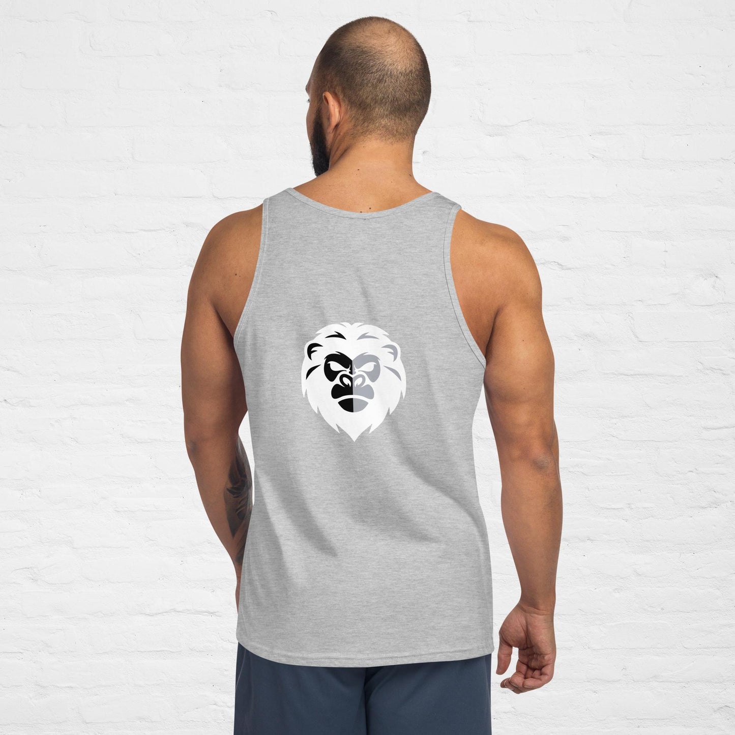 Unisex Tank Top (White Logo)
