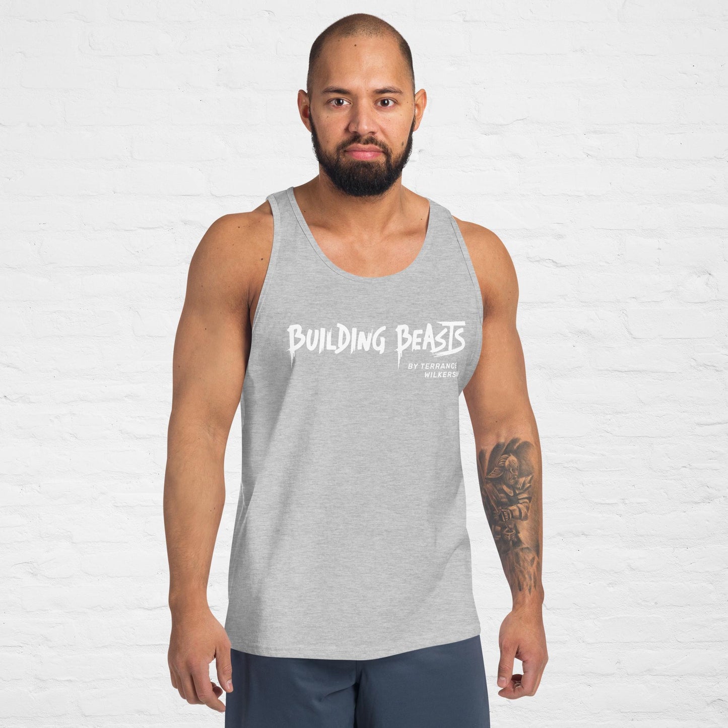 Unisex Tank Top (White Logo)