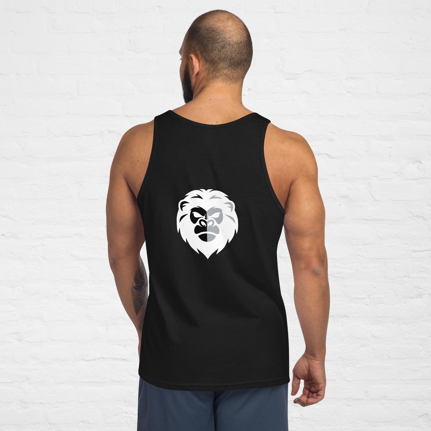 Unisex Tank Top (White Logo)