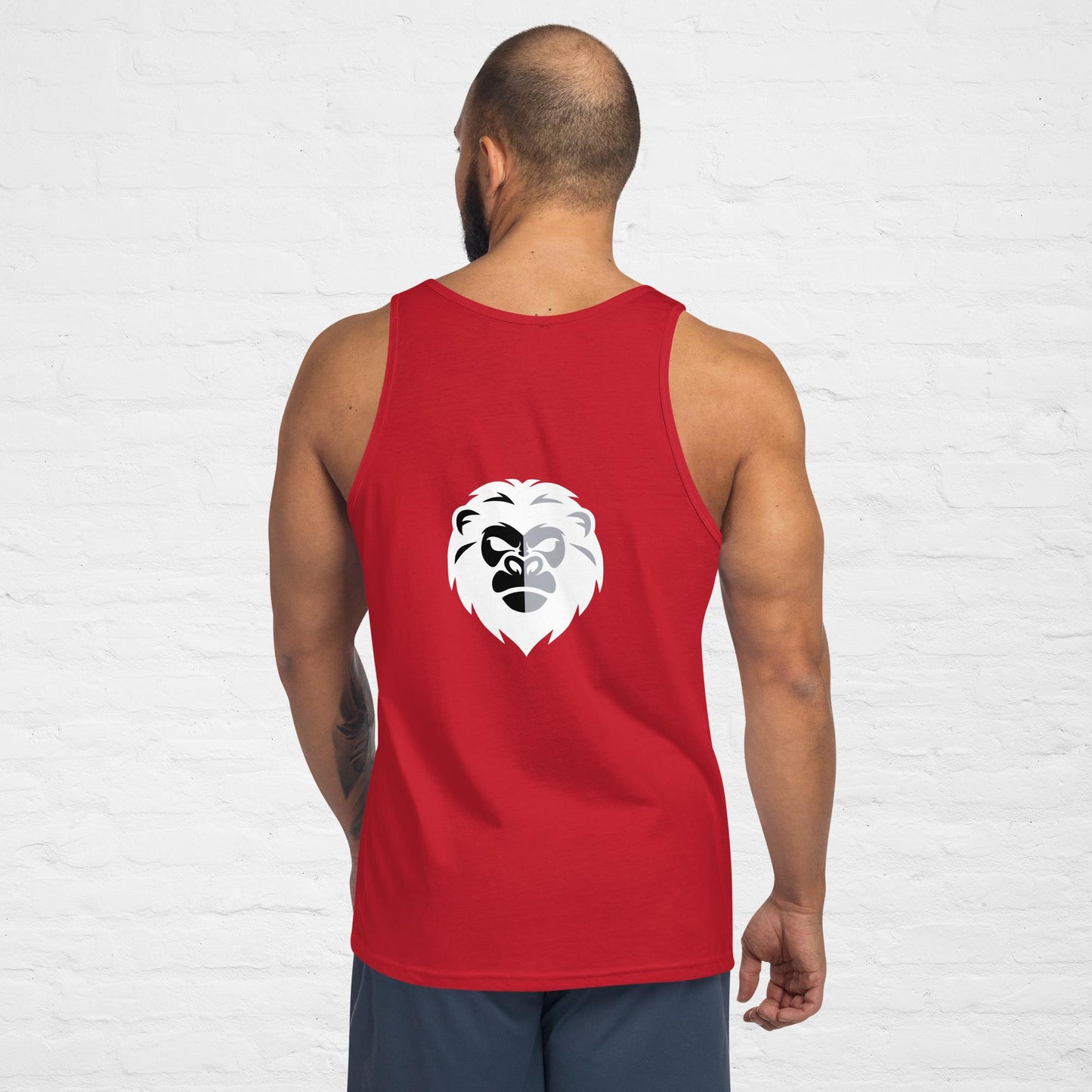 Unisex Tank Top (White Logo)