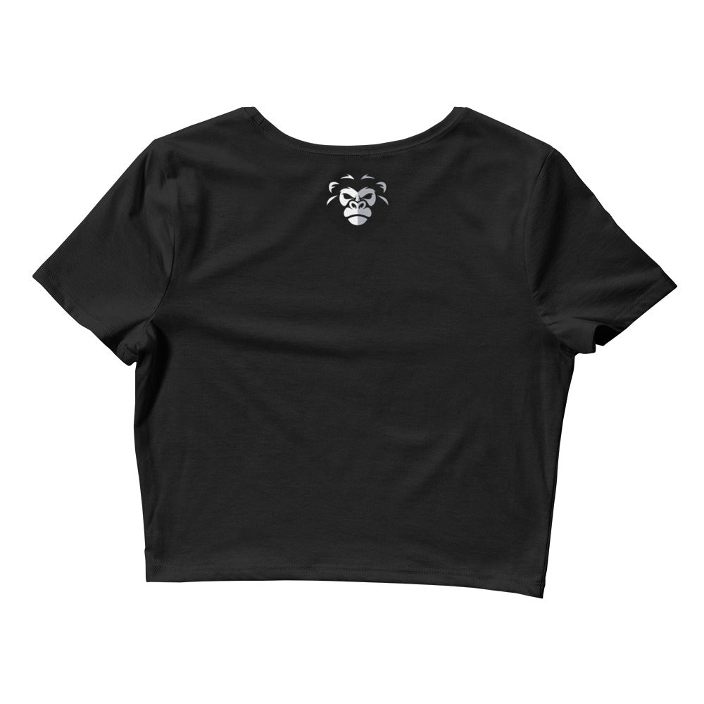 Crop T-Shirt (Black Lettering)